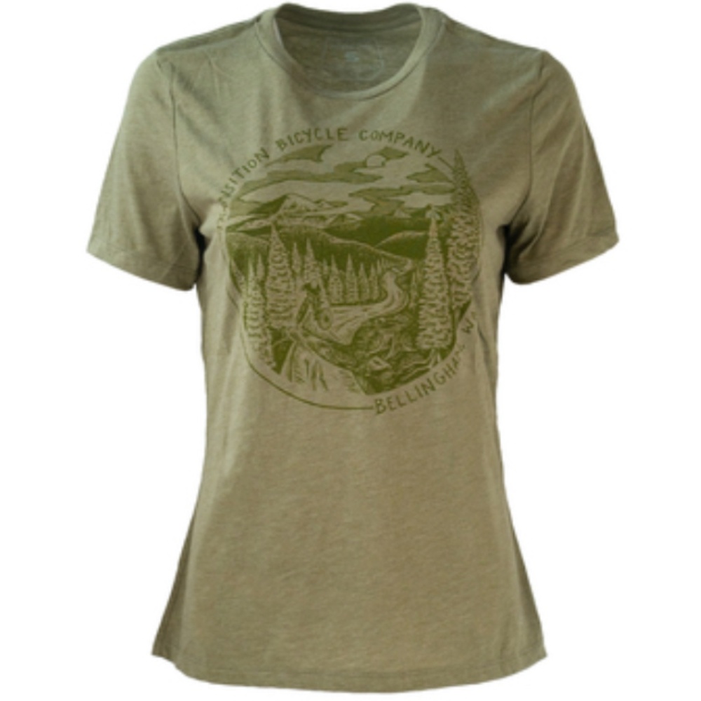 NWOT Transition Skyline Olive Green T-Shirt
